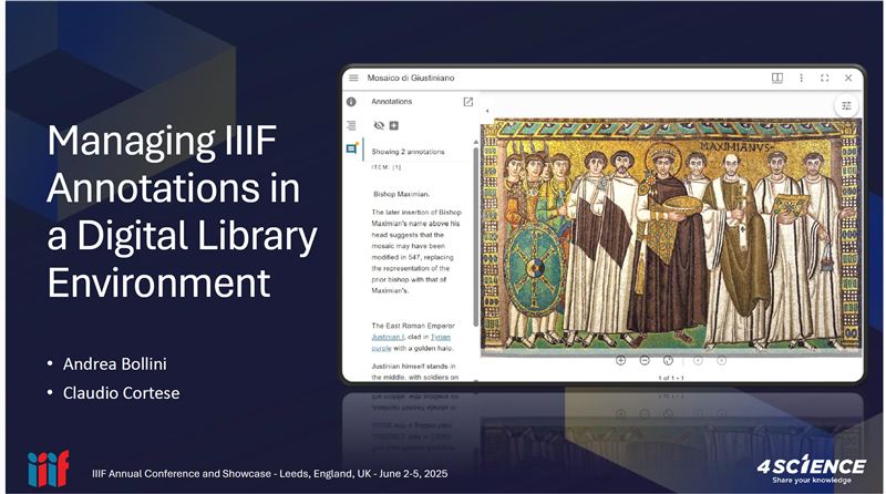 Web Annotations: the enjoyment of digital works with Mirador and IIIF
